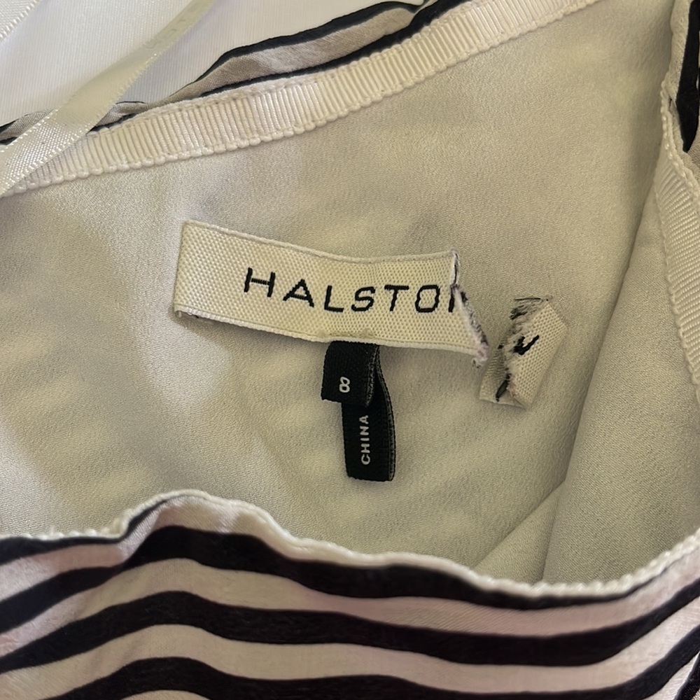 Halston Silk One Shoulder Top - Picture 14 of 16